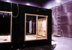 Experiment of cross ventilation
