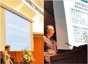 平成28年10月の創立70周年記念講演会の様子